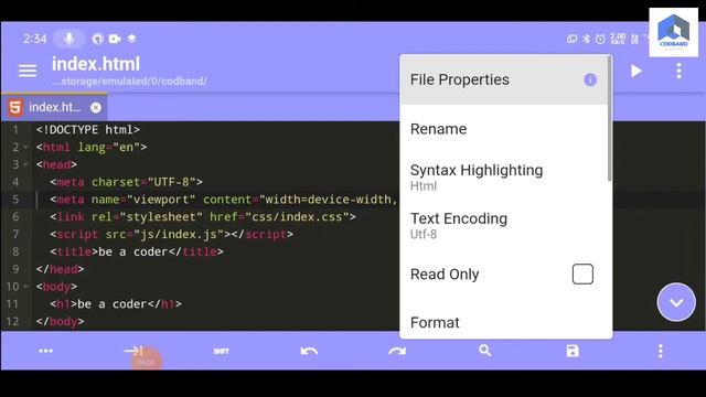 VS Code Editor in Android 🤘🤘 | best Code Editor in android | how to use VS CODE in android | CODBAN смотреть онлайн
