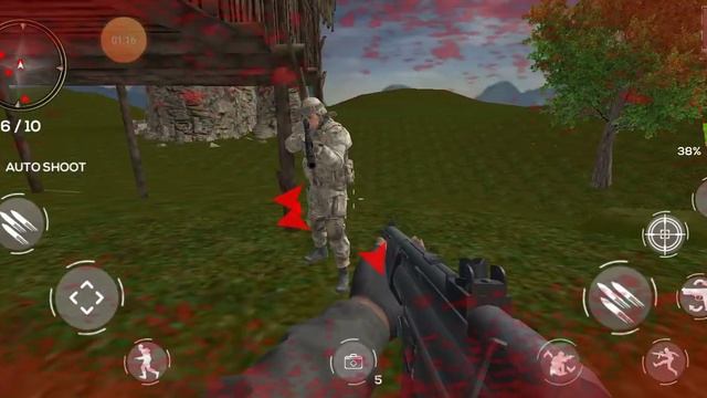 Real Commando Secret Mission | Free Shooting Games | Android Combat Game смотреть онлайн