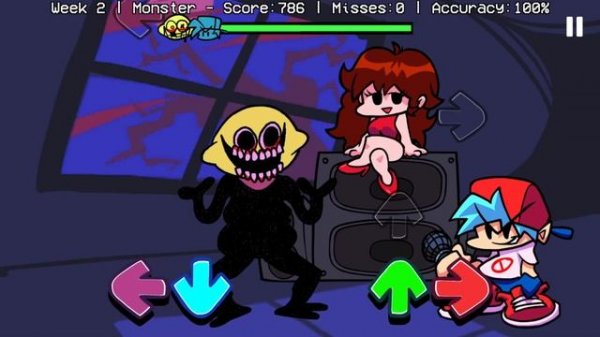 Fresh & Monster - Friday Night Funkin Mobile Game - FNF Android For Landscape Screen