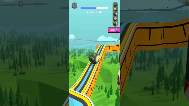 Going Balls Super SpeedRun Gameplay New Update Level 3597 смотреть онлайн