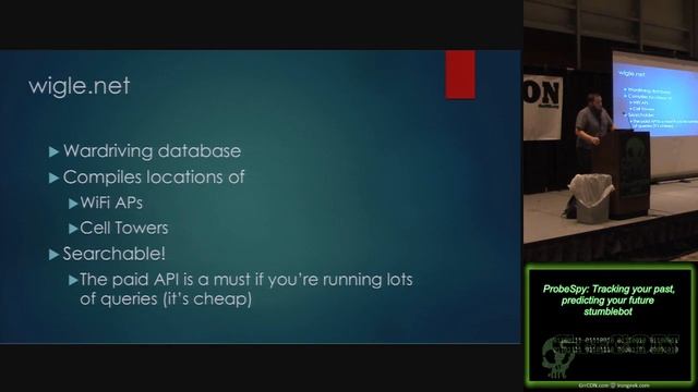 Gig07 ProbeSpy Tracking your past predicting your future stumblebot смотреть онлайн