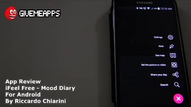 I Feel Free Mood Diary For Android! Record & Share Your Daily Moods! смотреть онлайн
