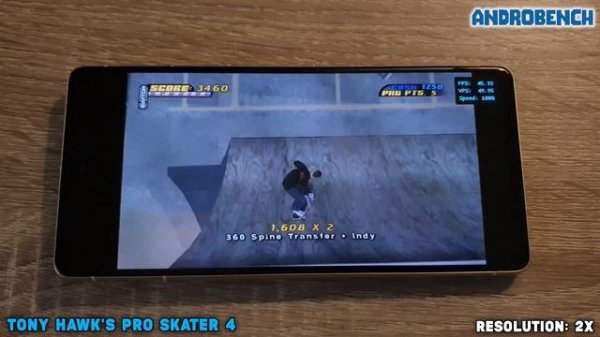 Google Pixel 7 / Tensor G2 - Tony Hawk's Pro Skater 4 / American Wasteland - Dolphin - Test