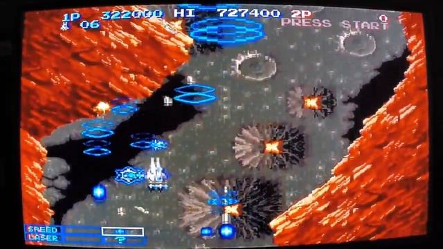 Life Force (Sega Saturn) - Saturn Difficult ( 6 ) - Deathless run смотреть онлайн