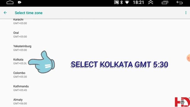 HOD Car Android TIME setup смотреть онлайн