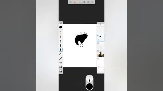 How to draw hair on Autodesk sketchbook смотреть онлайн