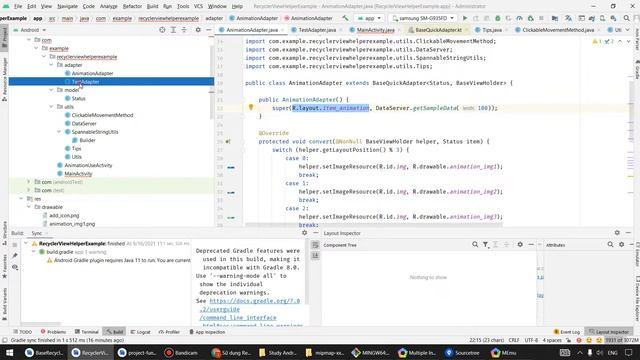 [Android Tutorial] Bài 8 - Thư viện BaseRecyclerViewAdapterHelper ( P1 ) смотреть онлайн