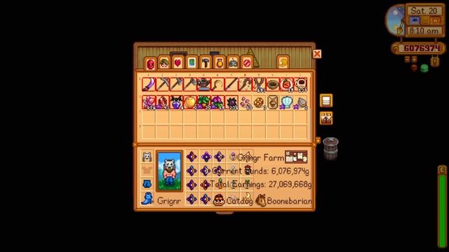 Grignr CONQUERS WALNUTS (It's Finally Over) Stardew Valley VERY Expanded Mod Pack #73 смотреть онлайн