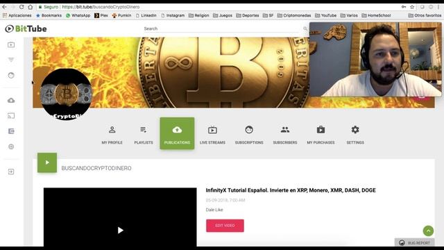 Gana Crypto Gratis por ver Videos en Bit Tube смотреть онлайн