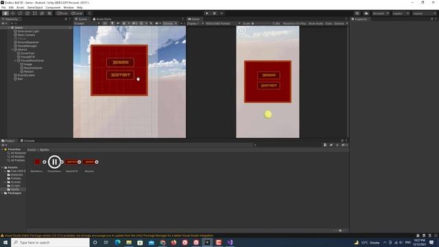 Make a Pause Menu in Unity 3D - Android/IOS - Urdu/Hindi смотреть онлайн