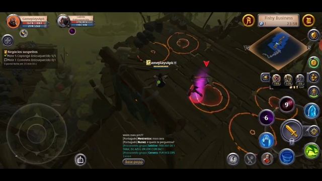 Albion Online Mobile Android - #13 Testando Cajados Piromante, Mago de Gelo, Arcano e Sacerdote. смотреть онлайн