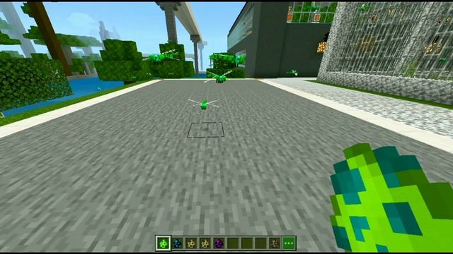 Minecraft - Dinosaur and technology addons (Jurassic park mod)(free download)(realistic) смотреть онлайн