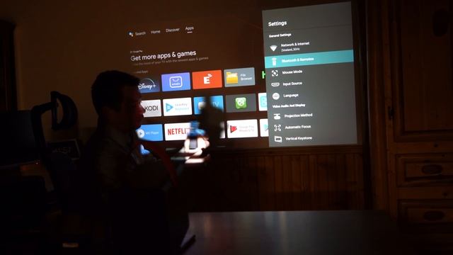 ✅ Compact Portable Projector - Jireno Cube4 - Bright, Built-in Speakers, Android TV, Chromecast смотреть онлайн