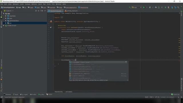 Android Studio For Beginners also make your first Android App | Part 1/B | Prego Coding Classes смотреть онлайн
