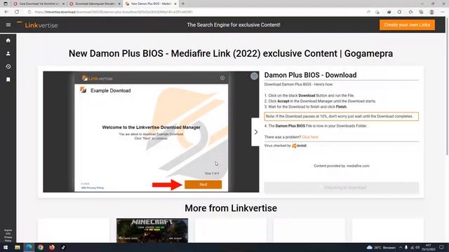 Cara download file dan skip Linkvertise! смотреть онлайн