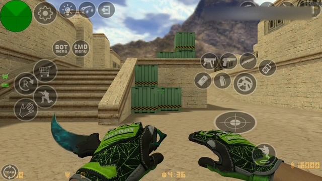 CS 1.6 Android & PC | CS:GO Karambit Gamma Doppler смотреть онлайн