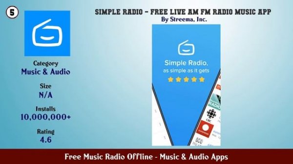 Top 10 Free Music Radio Offline Android Apps