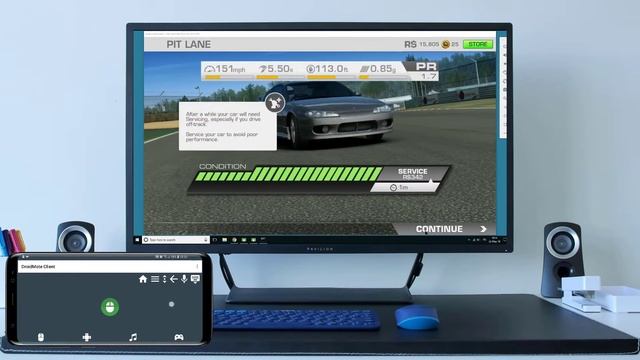 Real Racing 3 on Full Android Oreo Emulator смотреть онлайн