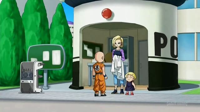 Krillin's hair cut session смотреть онлайн