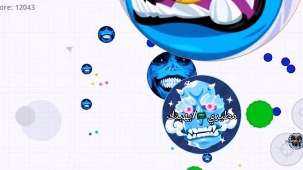 SOLO LEVELING STATUE SMILE NEW CUSTOM SKIN GAMEPLAY (AGARIO MOBILE)