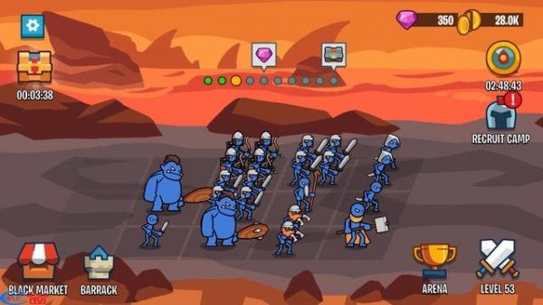 Stick Wars 2 Battle of Legions- Gameplay Walkthrough Part 4 (Android, iOS)