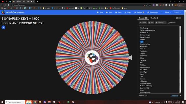 [SPECIAL] 3 Synapse X Keys + 1,000 Robux + Discord Nitro GIVEAWAY! | 310,000 Subscriber Special | смотреть онлайн