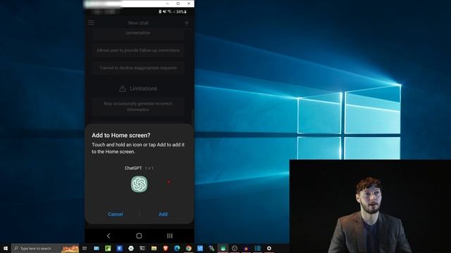 Android ChatGPT Shortcut (FULLSCREEN) смотреть онлайн