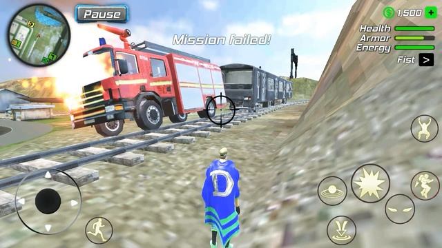 Truck in front of train in dollar hero : grand vegas police android game смотреть онлайн