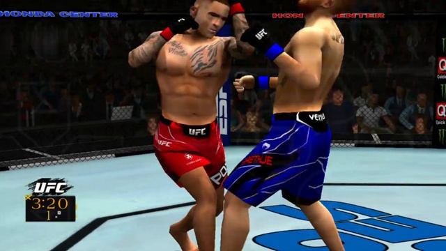 Poirier Vs Gaethje - UFC 4 Mod PPSSPP Gameplay Android смотреть онлайн