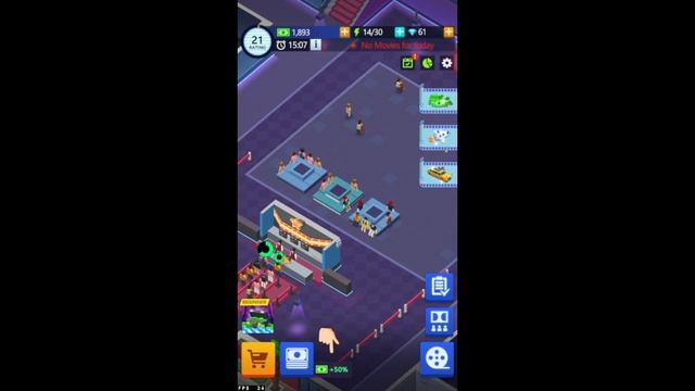 Idle Cinema Empire Tycoon Game - idle cinema empire mod apk - idle cinema empire gameplay смотреть онлайн