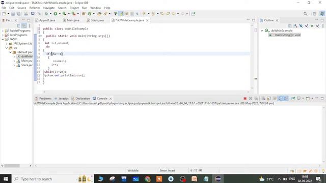 Loops in Java смотреть онлайн