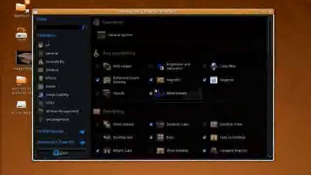 Ubuntu Hardy Heron - Compiz-Fusion 0.7.4, Live CD смотреть онлайн