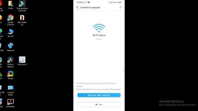 How To Transfer Data Android To PC Wireless || Wirelessly data Transfer || Wifi Data Transfer смотреть онлайн