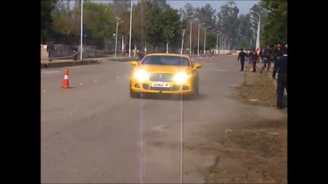 Bentley Continental gt Racing in delhi смотреть онлайн
