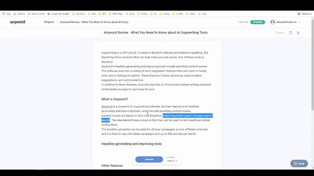 Anyword Blog Post Workflow Long Form Tutorial смотреть онлайн