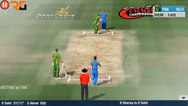 India vs Pakistan : India Need 87 runs of 30 balls : wcc2 Android gameplay with commentary смотреть онлайн
