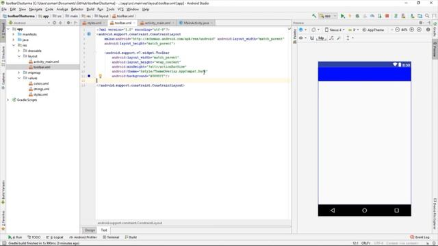Toolbar Oluşturma ve Kullanma - Android Studio смотреть онлайн