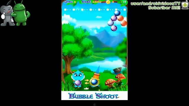 Android Bubble Shoot Adventure смотреть онлайн