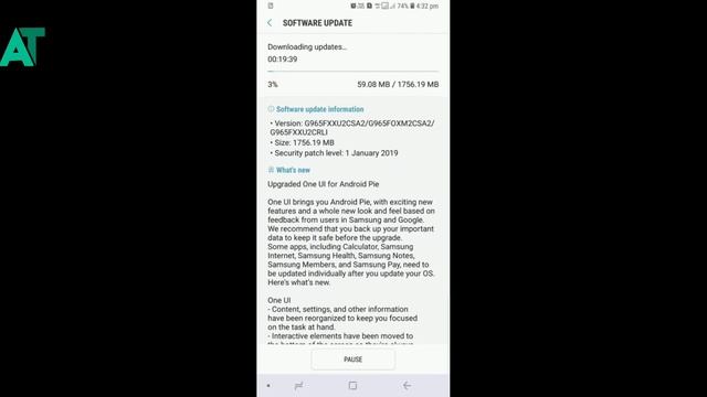 Samsung start rolling out Stable Samsung one ui/Android pie смотреть онлайн
