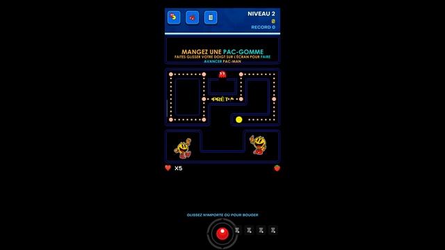PAC-MAN LEVEL 1 ET 2 - Gameplay Walkthrough (iOS,Android Gameplay) PACMAN смотреть онлайн
