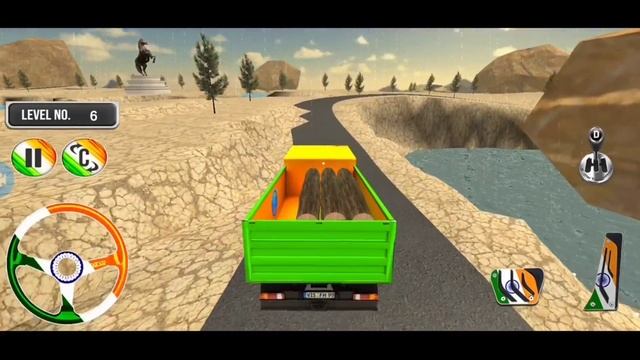 India truck simulation offroading high graphics game Android download#offlinegame#indiatruck#truck смотреть онлайн