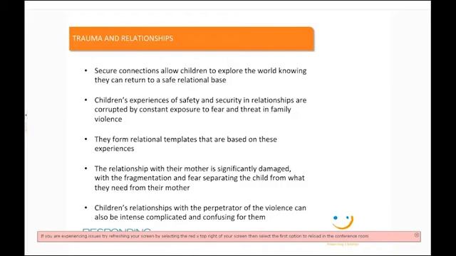 1800RESPECT WEBINAR Trauma Informed Understanding and Responses to Children Affected by Family Viol смотреть онлайн