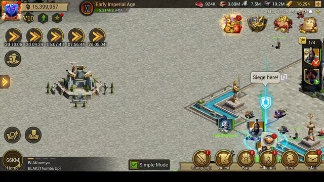 Game of Empires: Warring Realms | Huge Temple battle! смотреть онлайн