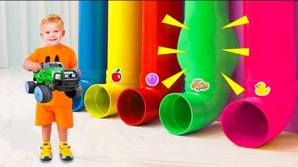 Oliver's Colored Pipes Adventure + More Fun Kids Videos _ Mega Compilation