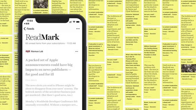 ReadMark: An RSS reader that is markable смотреть онлайн