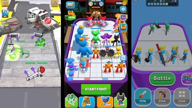 Merge Monster Rainbow Friends Vs Merge Master Blue Monster Vs Merge Battle Android Gameplay смотреть онлайн