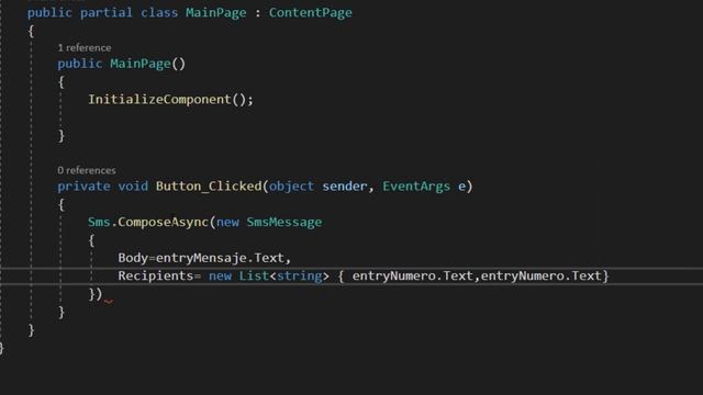 Xamarin.Forms envió de mensajes de texto - SMS (Android,iOS) Visual Studio Community 2019 смотреть онлайн