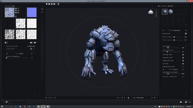 The ShaderMap 3 Material Visualizer