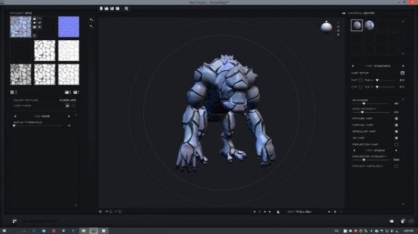 The ShaderMap 3 Material Visualizer