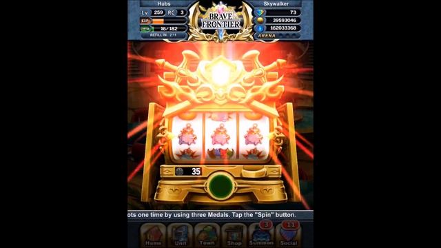 Brave Frontier: Hitting the Slut Machine with Raid Medals! смотреть онлайн